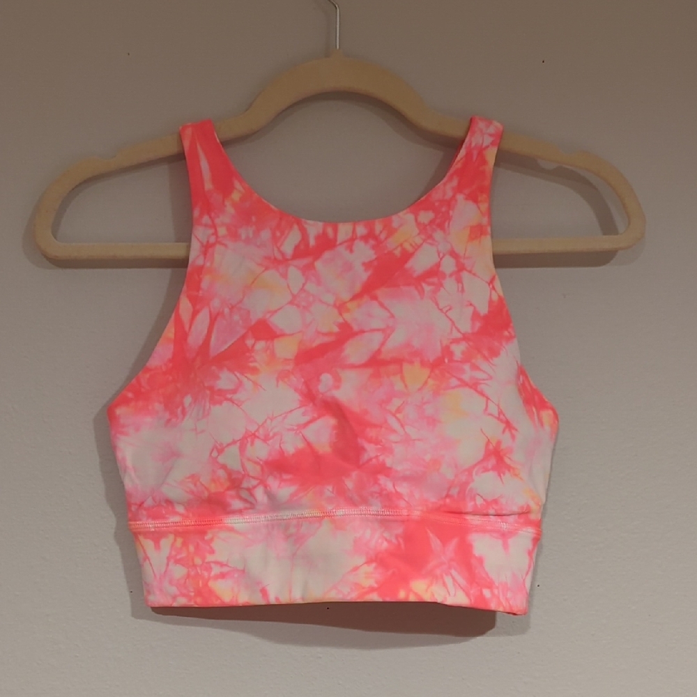 Lululemon High Neck Energy Bra Longline